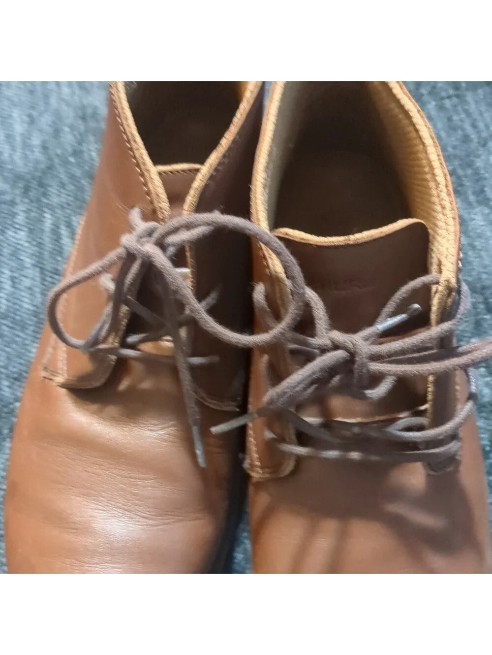 Kuru Draft Aalto Mens 11 Brown Leather Orthopedic Chukka Boots Lace Up
